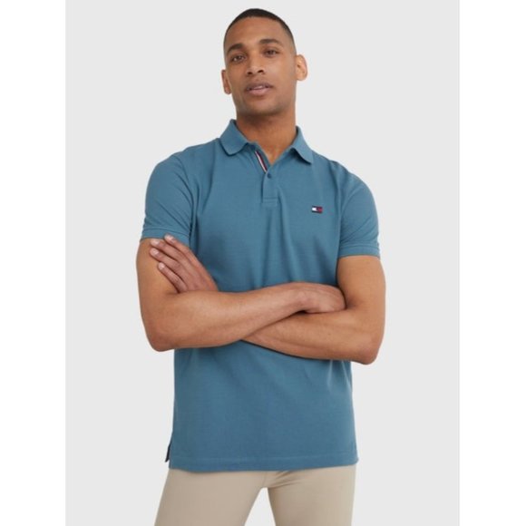 New Tommy Hilfiger Men’s Slim Fit Polo Size Large - Picture 1 of 7